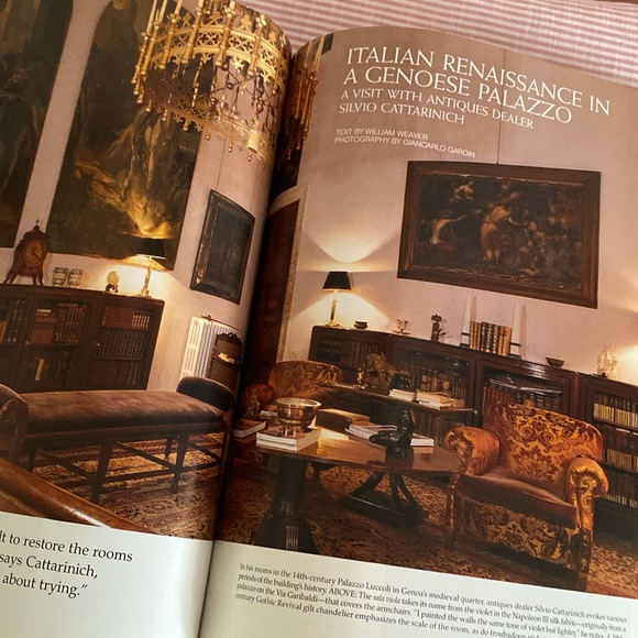 July 1995 edition, Architectural Digest Magazine - Picture 17 of 17